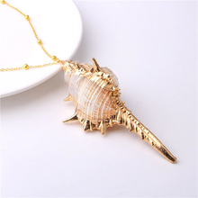 Load image into Gallery viewer, New Necklace Sea Beach Shell Pendant Necklace For Women