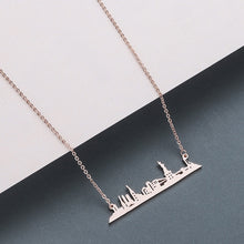 Load image into Gallery viewer, Necklace Men Women Stainless Steel Jewelry The Motherland Geometric Necklaces