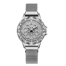 Load image into Gallery viewer, Watch for Women Ladies Rotate Dial Magnetic Mesh Band Women&#39;s Watch 2019