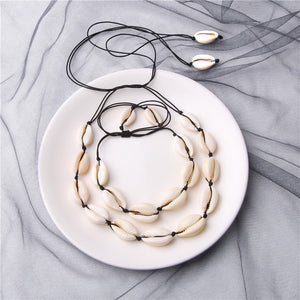 Necklaces for Women Seashell Shape Pendant Simple Seashell Ocean Beach