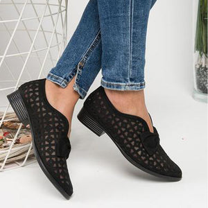 Spring  Shoes For Woman Platform Slip On Loafers Leather Feminino Zapatos De Mujjer 2018