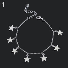 Load image into Gallery viewer, Little Star Heart Flower Ankle Bracelet Anklet Women&#39;s Jewelry New 2018