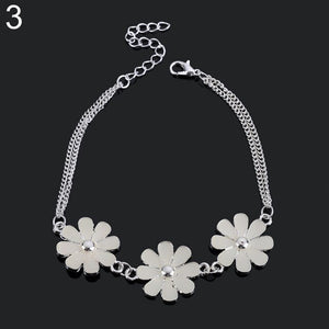 Little Star Heart Flower Ankle Bracelet Anklet Women's Jewelry New 2018