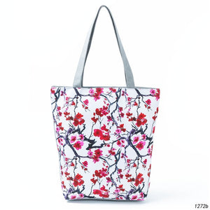 Handbag Casual Shopping Bag Floral Design Summer Beach Bag Women  Bag