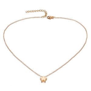 Fashion Necklace Gold Silver Color Necklaces for Women Delicate kolye Jewelry