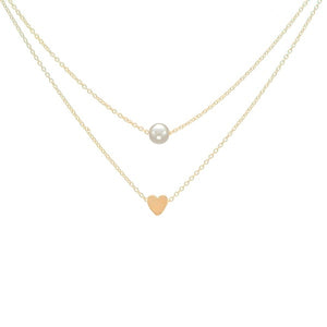 Fashion Necklace Gold Silver Color Necklaces for Women Delicate kolye Jewelry