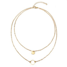 Load image into Gallery viewer, Fashion Necklace Gold Silver Color Necklaces for Women Delicate kolye Jewelry