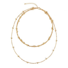 Load image into Gallery viewer, Fashion Necklace Gold Silver Color Necklaces for Women Delicate kolye Jewelry