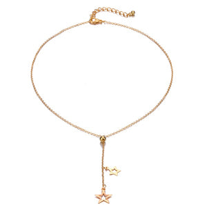 Fashion Necklace Gold Silver Color Necklaces for Women Delicate kolye Jewelry