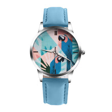 Load image into Gallery viewer, Fashion Watches Flamingo Flower Animal Women Leather Strap Watch Quartz Wristwatch Clock