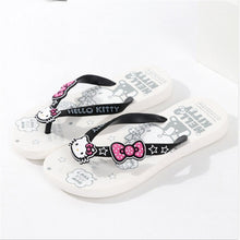 Load image into Gallery viewer, Summer Woman Cute hello kitty Slippers Beach Sandals Cat Slippers  Shoes