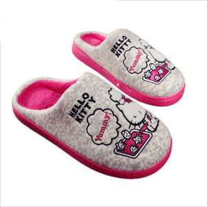 Summer Woman Cute hello kitty Slippers Beach Sandals Cat Slippers  Shoes