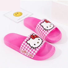 Load image into Gallery viewer, Summer Woman Cute hello kitty Slippers Beach Sandals Cat Slippers  Shoes