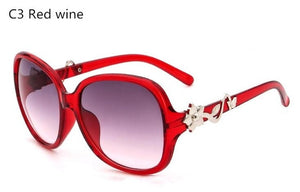 Sunglasses Women Elegant Eyewear Exquisite Flowers Female Sunglasses  Fashion Lady Glassed