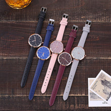 Load image into Gallery viewer, Female Clock Quartz Watch Flowers starry sky Wristwatch Montre ladies clock Women