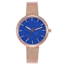 Load image into Gallery viewer, Female Clock Quartz Watch Flowers starry sky Wristwatch Montre ladies clock Women