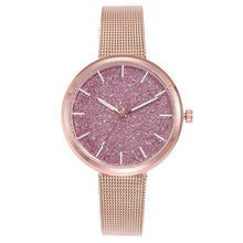 Load image into Gallery viewer, Female Clock Quartz Watch Flowers starry sky Wristwatch Montre ladies clock Women