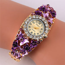 Load image into Gallery viewer, Women&#39;s Watch Flower Wrist Watch Women Clock Quartz Watches