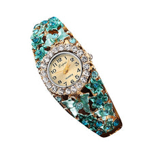 Load image into Gallery viewer, Women&#39;s Watch Flower Wrist Watch Women Clock Quartz Watches