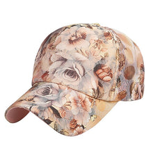 Load image into Gallery viewer, New Women Fitnkess Sport Running Cap Flower Floral Outdoor Traveling Hat