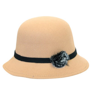 Hats Summer Cap Women's Crushable Wool Felt Outback Hat Panama Hat