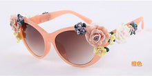 Load image into Gallery viewer, Roses unglasses Women&#39;s Lentes Oculos Gafas De Sol Feminino Lunette Soleil Flower