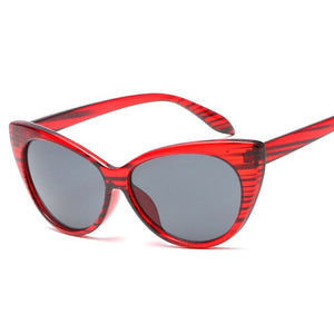 Fashion Sunglasses Women Designer Black Red Eyewjear Vintage Female Catekyes Sun glasses