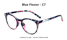 Load image into Gallery viewer, Women&#39;s Reading Sunglasses Flower Print Trendy Sun Glasses Cute Fresh Style