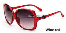 Load image into Gallery viewer, New Sunglasses Women Brand Designer Flower Decorate Large Frame Glasses Women