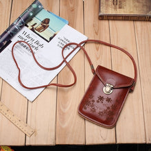 Load image into Gallery viewer, Women bag Flower Purse Coin Cell Phone Mobile Mini Crosksbody Shoulder Bag