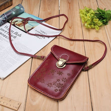 Load image into Gallery viewer, Women bag Flower Purse Coin Cell Phone Mobile Mini Crosksbody Shoulder Bag