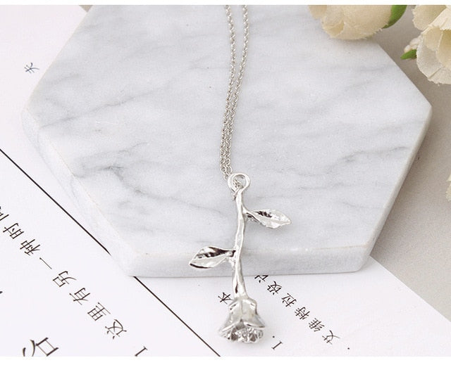 Fashion Necklace Women's Beauty and Beast Jewelry Lovers Gifts  4CJND24