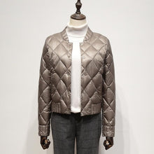 Load image into Gallery viewer, Jackets Autumn Winter Women and Slim Short Warm Down Coats