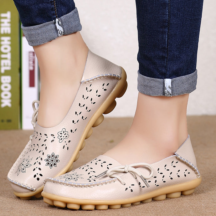 Women Shoes Slip On Loafers Woman Soft Nurse Ballerina Shoes