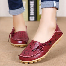 Load image into Gallery viewer, Women Shoes Slip On Loafers Woman Soft Nurse Ballerina Shoes