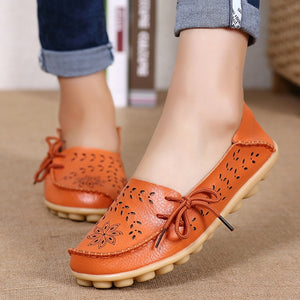 Women Shoes Slip On Loafers Woman Soft Nurse Ballerina Shoes