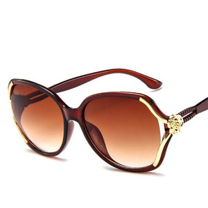 Sunglasses Women Classic Brand Women Flower Sun glasses Fashion 2018