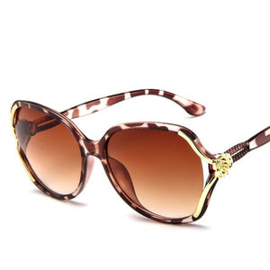 Sunglasses Women Classic Brand Women Flower Sun glasses Fashion 2018