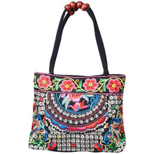 Load image into Gallery viewer, Style Women Summer Fashion Handmade Flowers Ladies Tote Shoulder Bags