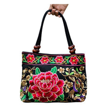 Load image into Gallery viewer, Style Women Summer Fashion Handmade Flowers Ladies Tote Shoulder Bags