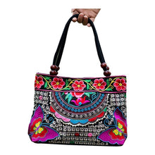 Load image into Gallery viewer, Style Women Summer Fashion Handmade Flowers Ladies Tote Shoulder Bags