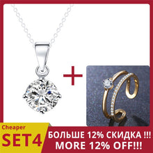 Load image into Gallery viewer, Necklaces For Women Girls Bijoux Gold Sliver Color Rhinestone Necklace Fashion