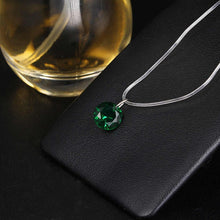 Load image into Gallery viewer, Crystal Necklace Pendant Necklace Transparent Fishing line Necklac