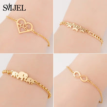 Load image into Gallery viewer, Bracelets for Women Everyday Jewelry Gold Cz Butterfly Charm Bracelet Femme