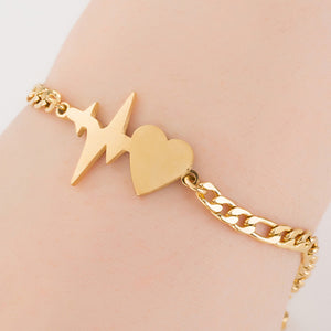 Bracelets for Women Everyday Jewelry Gold Cz Butterfly Charm Bracelet Femme