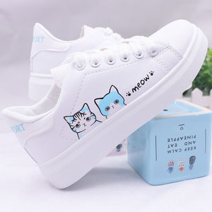 Secondary School Students Spring Sports Flat Breathable Shoes 2018