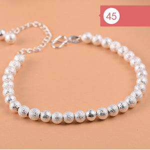 Anklet Bracelet For Women Girls Luxury Brand Heart Cute Anklet Jewelry