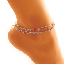 Load image into Gallery viewer, Bohemia Alloy Multi-layers Bracelet For Women Jewelry Foot Chain Anklets Accessories