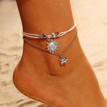 Load image into Gallery viewer, Bohemia Alloy Multi-layers Bracelet For Women Jewelry Foot Chain Anklets Accessories