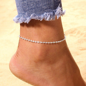 Bohemia Alloy Multi-layers Bracelet For Women Jewelry Foot Chain Anklets Accessories